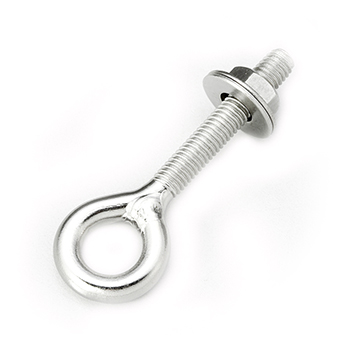 Stainless Steel Eye Bolt with One Nut & Two washer, Rigging hardware