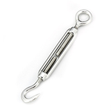 Stainless Steel Turnbuckle Open Body Hook and Eye
