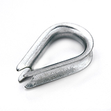 Wire Rope Thimble Zinc Plated G411 Type