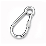 Stainless Steel Snap Hook With Eyelet & Nut