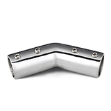 Stainless Steel 140° Bow Form Rail Fitting, Rail Fittings